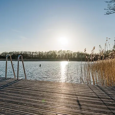 Luxus-see-domizil Mit Sauna, Kamin Und Boot-130 Qm Fuer 6 Personen * Krakow am See